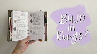 Bullet Journaling in a Ring Planner  How I use my Plotter Bible  Personal as a BuJo [upl. by Clarkson]