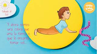 🌞 Descubre los Maravillosos Beneficios del Saludo al Sol para Niños y Niñas 🧘‍♂️  Yoga en Familia 🏡 [upl. by Maleeny]