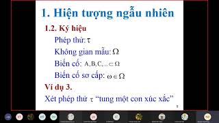 Chương 1 Định nghĩa xác suất và tính chất [upl. by Gunar]