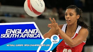 England v South Africa I Netball Europe Open Championships 2015 [upl. by Sadinoel]