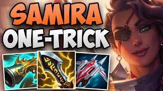 THIS CHALLENGER SAMIRA ONETRICK IS INCREDIBLE  CHALLENGER SAMIRA ADC GAMEPLAY  Patch 1410 S14 [upl. by Nealey]