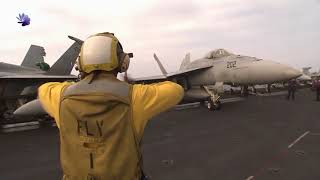 El porta avión más poderoso del mundo USS Ronald Reagan [upl. by Luemas]