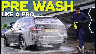 Pre Wash Your Car The Easy Way  Detailing Beginners Guide [upl. by Accebber]