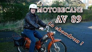 mobylette MOTOBECANE AV89 la quotchaudronquot  Une légende du deux roues qui a transporté tant de monde [upl. by Acitel174]