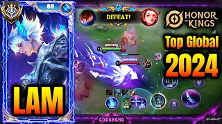 Top Global Gameplay Lam 2024  Honor of Kings Global 2024 [upl. by Dayiz530]