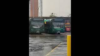 MEGA RARE Xplore Dundee Wright Eclipse Urban 2s at Dundee bus station [upl. by Aeneas208]