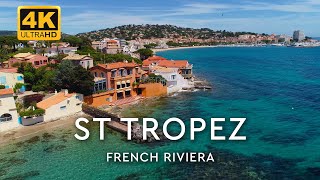 St Tropez France  French Riviera 4K [upl. by Ainot]