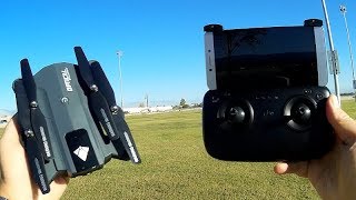 F196 Very Long Flying Position Hold FPV Camera Drone Flight Test Review [upl. by Isaac]