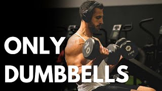 The ONLY Dumbbell Workout That You NEED FULL BODY [upl. by Ahtibat]