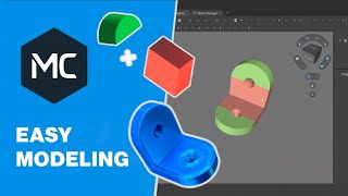 Beginner 3D Modeling Made Easy  Two Minutes With MatterControl [upl. by Bostow]