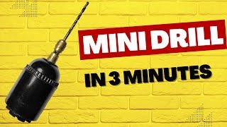 DIY MINI DRILL IN 3 MINUTES [upl. by Spearman]