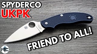 Spyderco UKPK Folding Knife  Overview and Review [upl. by Grayson]