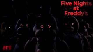 sobreviviendo cinco noches con el Freddy 1 FNAF 1 [upl. by Carbone689]