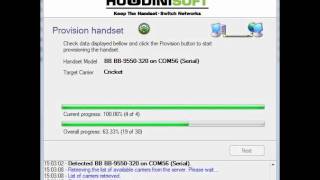 HoudiniSoft Full Flash Blackberry Storm 2 [upl. by Radack]