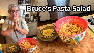 Bruce’s Pasta Salad  Cooking With Sandy [upl. by Melissa672]