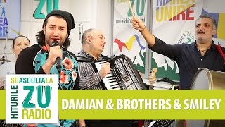 Damian amp Brothers si Smiley  In statie la Lizeanu Live la Marea Unire ZU [upl. by Nilloc]