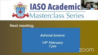 IASO Masterclass Cholangiocarcinoma [upl. by Adali13]