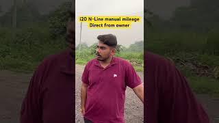 Hyundai i20 NLine manual 2024 mileage direct from owner akshitchawla740 shorts youtubeshorts [upl. by Previdi]