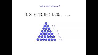 Triangular numbers  Number  Year 6 [upl. by Shelba373]