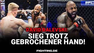 Interview David Balevski über Kimbo Slice NFCTitel und NFC 18  FIGHTING [upl. by Nyrmak]