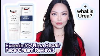 Eucerin 5 Urea Replenishing Face Cream Review [upl. by Tiffy]