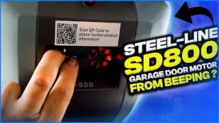 111 How to stop your Steelline SD800 garage door motor from beeping [upl. by Eelano]