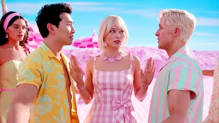 Barbie 2023  Beach Off Scene  Margot Robbie Ryan Gosling  Top Clips [upl. by Samuella]