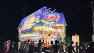 2024八幡津島神社祭典 当番組 西組 初日地元引き回し [upl. by Lowrance]