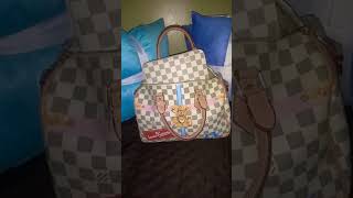 My LOUIS VUITTON DAMIER AZUR SUMMER TRUNKS BAG 2018JAN2019 [upl. by Dahcir416]