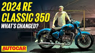 Royal Enfield Classic 350 new update 2024  gets NEW features and colours 🎨  Detailed First Look [upl. by Perrin]