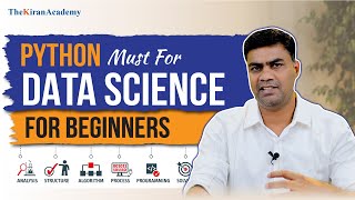 Data Science SECRET  Why Python Is The KEY For Beginners  Kiran Sir [upl. by True]