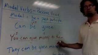 Modal Verbs in the Passive Voice [upl. by Yenmor965]