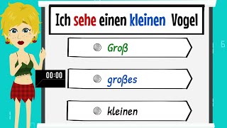 Deutsch lernen A1 Sätze mit Lücken Deutsch  1  im Alltag Deutsch lernen mit sätzen und Dialogen [upl. by Studley]