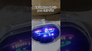 Tacómetro de lujo para CRIPTÓN FI y 2 viralvideo todos seguidores [upl. by Hendrika]