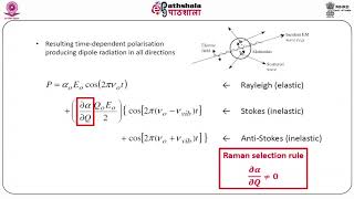 Elastic and Inelastic light scattering Stokes and AntiStokes Scattering Selection rules [upl. by Severson109]