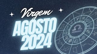 VIRGEM ♍️Mês de AGOSTO de 2024♍️ ❤️️❤️️Horóscopo [upl. by Moriyama]