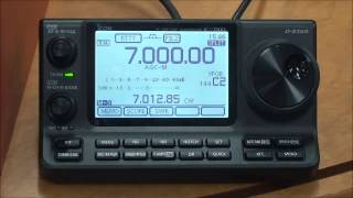 Icom IC7100 Base Station Operation [upl. by Richer]