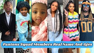 Pantons Squad Family Members Real Name And Ages 2024 [upl. by Nodnalb]