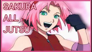 Sakura all jutsu [upl. by Emilee85]