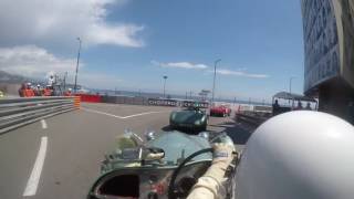 Monaco GP Historic 2016  Onboard the HW Alta  Jaguar  Race C [upl. by Egiap]