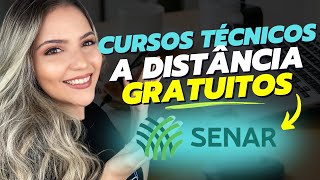 CURSOS TÉCNICOS EAD GRATUITOS do SENAR  5 CURSOS 3725 VAGAS  Mari Rel [upl. by Paulo348]