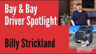 Driver Spotlight Billy Strickland [upl. by Ridan206]