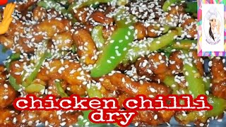 Chicken chili dry recipe by nayabs kitchen [upl. by Nileuqaj]