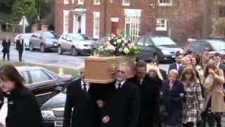 The funeral of comedian Norman Collier [upl. by Adnohsel]