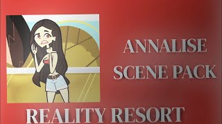 Annalise Scene Pack  Reality Resort  scenepacks realityresort fyp totaldrama annalise [upl. by Castera329]