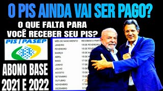 O PIS AINDA VAI SER PAGO COMO FICOU O PIS BASE 2022 DEVE SAIR AINDA EM 2023 [upl. by Fugere]