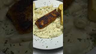 Salmon Alfredo pasta [upl. by Oiligriv934]