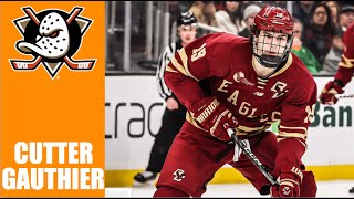 NHL Prospects  Cutter Gauthier  2324 Highlights [upl. by Khosrow]