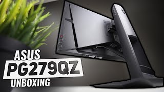 Asus PG279QZ Unboxing [upl. by Etnwahs]