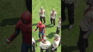 Zombie Vs Ironman 🫣🫣  nsdgaming shortsfeed gaming gta viral zombiesurvival zombieshorts [upl. by Esinad]